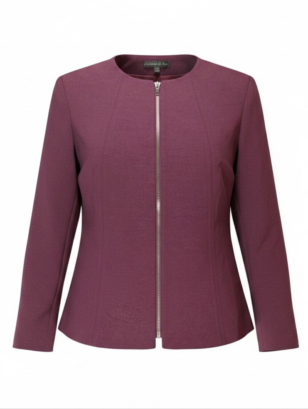 Preston & York Purple Blazer Buisiness Feminine